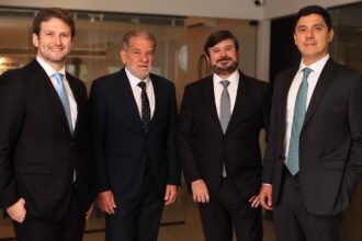 Tiago Cisneiros, Luiz Mário Moutinho, João Loyo e Cristiano Luzes